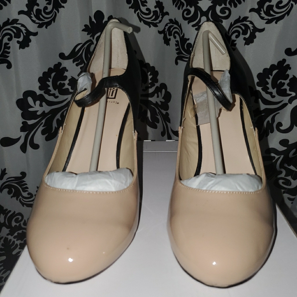 Two tone Mary Janes